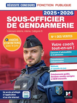 cover image of Réussite Concours--Sous-officier de gendarmerie--2025-2026- Préparation complète
